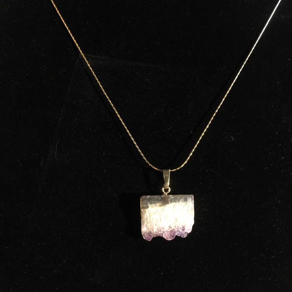 Gorgeous amethyst necklace